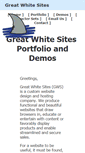Mobile Screenshot of greatwhitesites.com